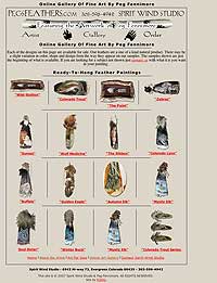 Feather Artist Web Site Design